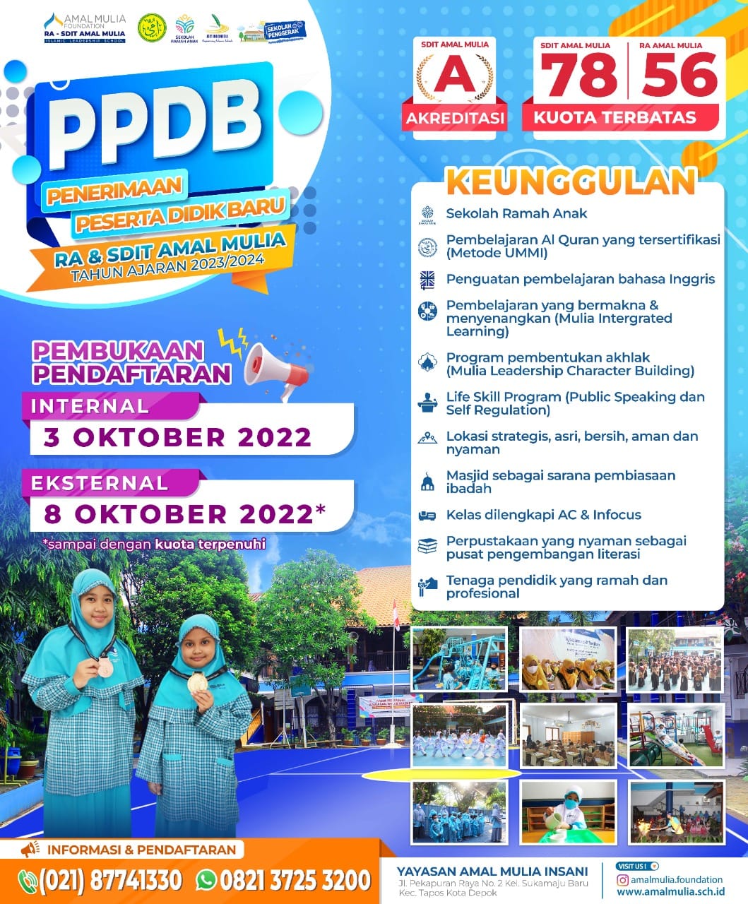flyer keunggulan amal mulia
