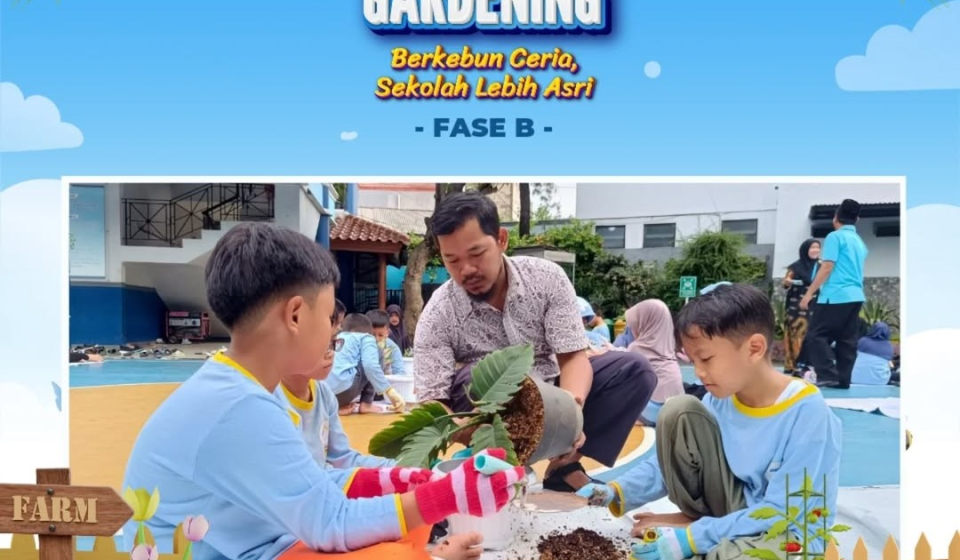 Ciptakan Generasi Peduli Lingkungan Melalui Berkebun